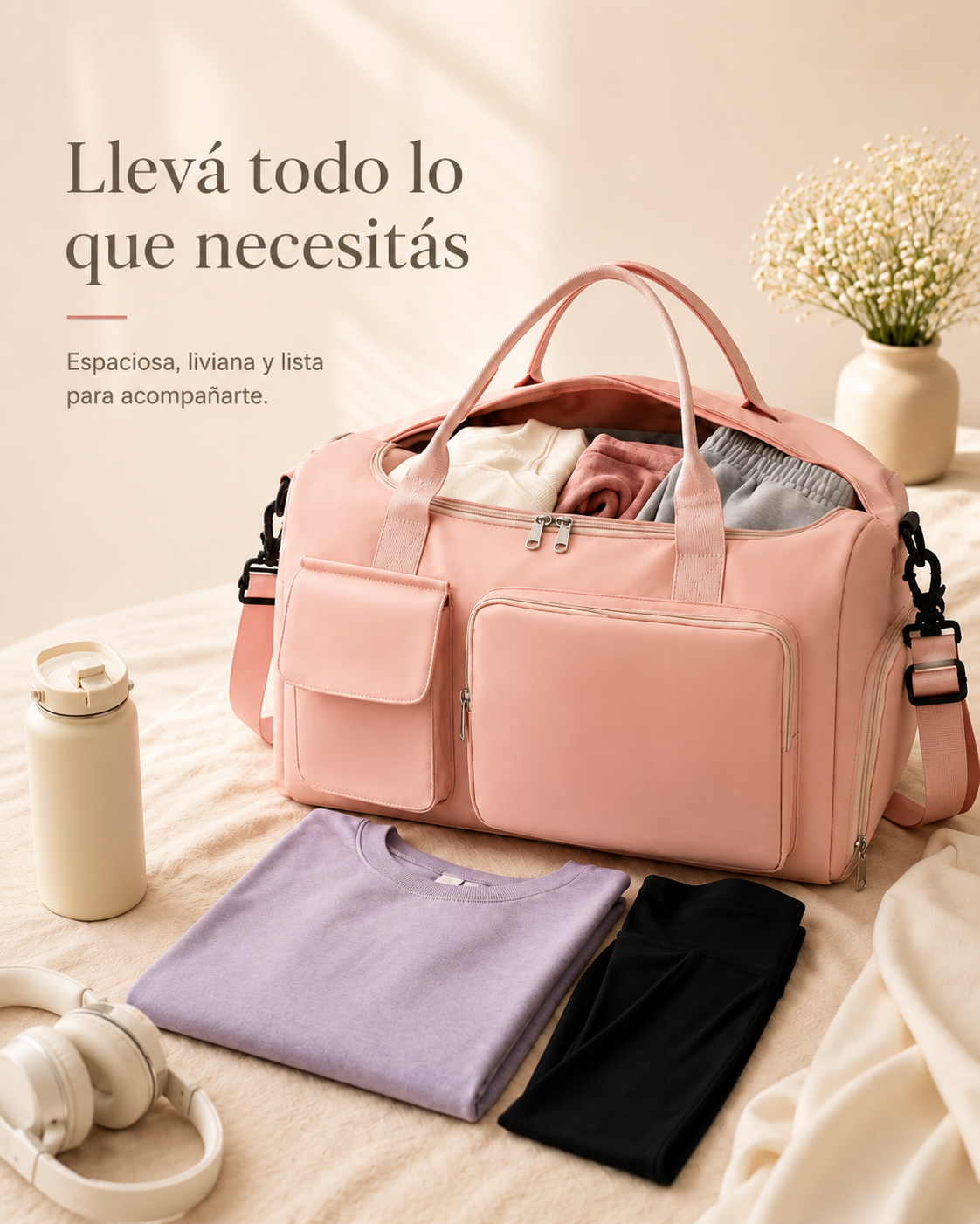 Bolso de Viaje Impermeable y Multifuncional