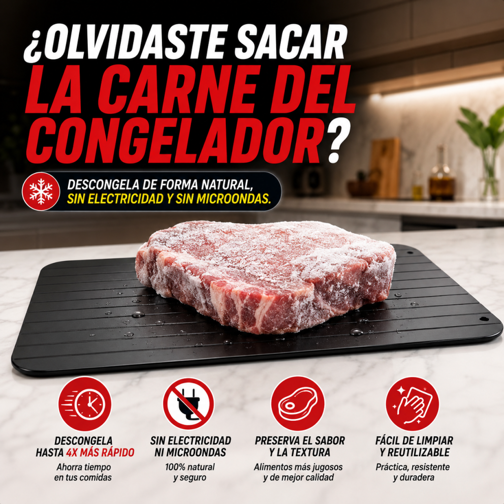 Tabla Descongeladora Rápida Premium