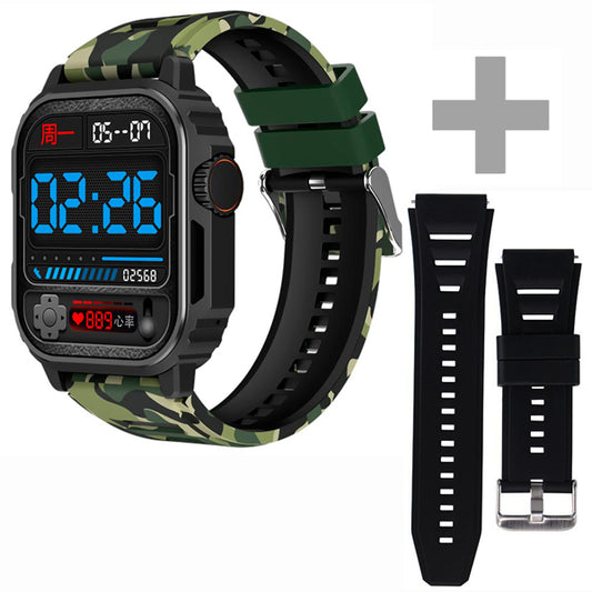 Smartwatch Blulory-Bluetoo-Pulsera NEGRO