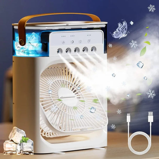 Mini Aire Portátil c/Humidificador